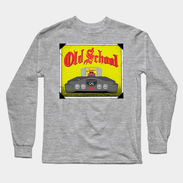 Old School 64 Long Sleeve T-Shirt by CivicMonsterDesigns